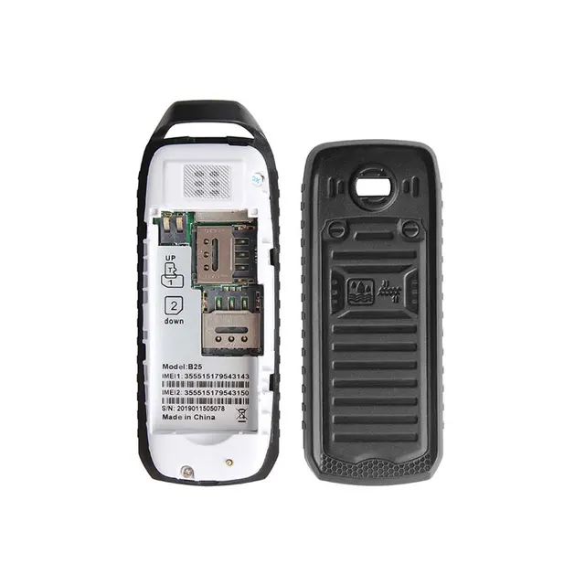 Mini Mobile Phone B25 Wireless Bluetooth Earphone hand free Headset Unlocked Cellphone Dual SIM Card 4