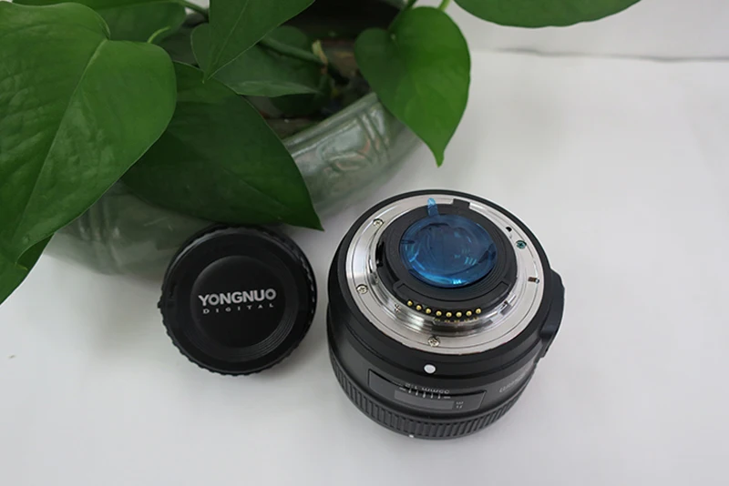 35 мм Объектив Светодиодная лампа для видеосъемки Yongnuo YN35mm F2.0 широкоугольный объектив с фиксированным фокусным расстоянием цифрового однообъективного зеркального фотоаппарата объектив для canon 600d 60d 5DII 5D 500D 400D 650D 600D 450D 60D 7D