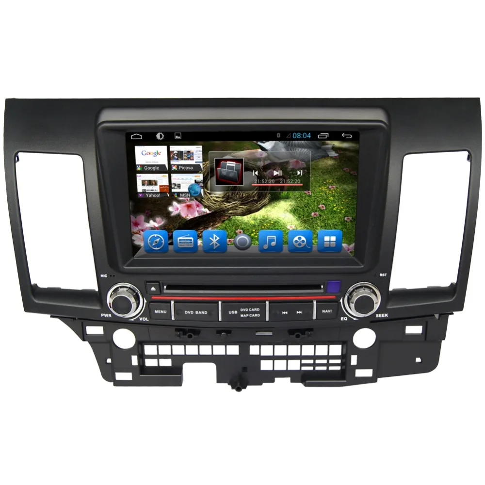 8 &quotHD 1024*600 четырехъядерный Android 6 0 Автомобильный DVD Радио GPS навигационный плеер