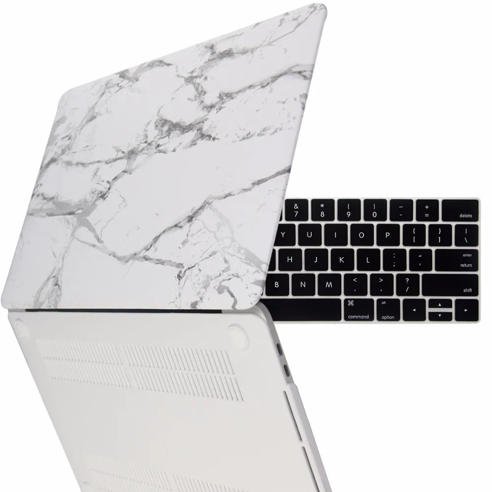 RYGOU чехол с мраморной текстурой для Apple Macbook Air Pro retina 11 12 13 15 дюймов для Mac book Pro 13 15 A1706 A1707 A1708 чехол