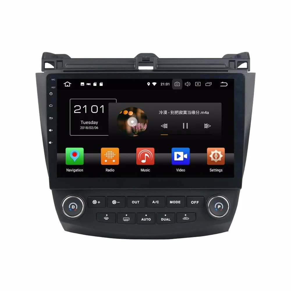 Clearance 10.1" Octa Core Android 9.0 8 core 64G ROM 4Gb RAM Car DVD Player for Honda ACCORD 7 2003-2007 GPS Radio stereo auto navigation 0