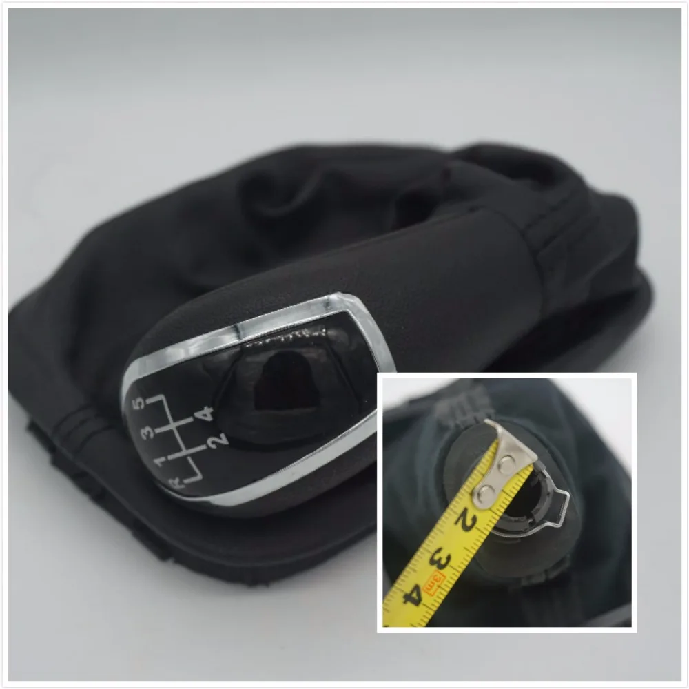 

Free Shipping New 5 Speed Car Gear Shift Knob With Black Boot For Skoda Fabia 2000 2001 2002 2003 2004 2005 2006 2007 2008