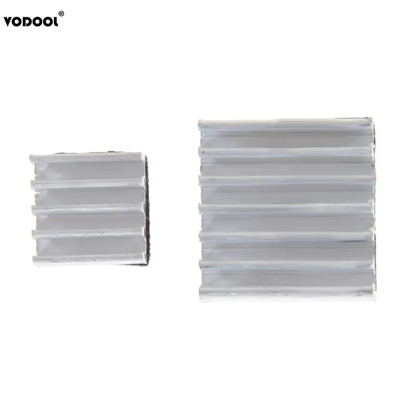 

Hot Sale 30Pcs Adhesive Raspberry Pi 3 Heatsink Cooler Pure Aluminum Heat Sink Set Kit Radiator For Cooling Coller Raspberry