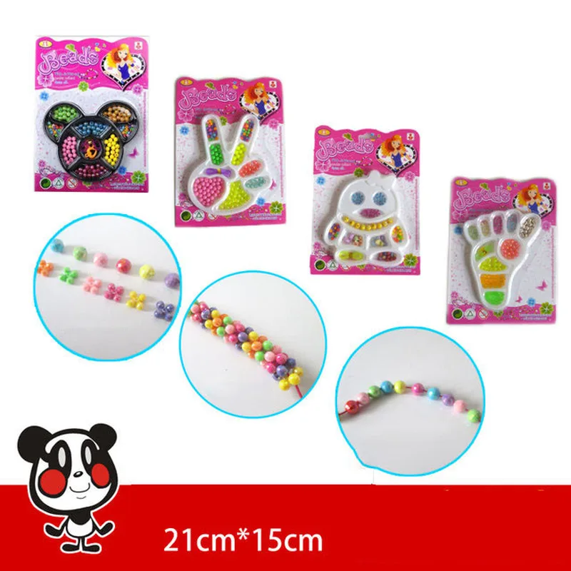 

Children Kit 3D Puzzle Toy Creative Magic Water Beads Full Set with Tools Handmade Craft Educational Toy Gift Children's Toys