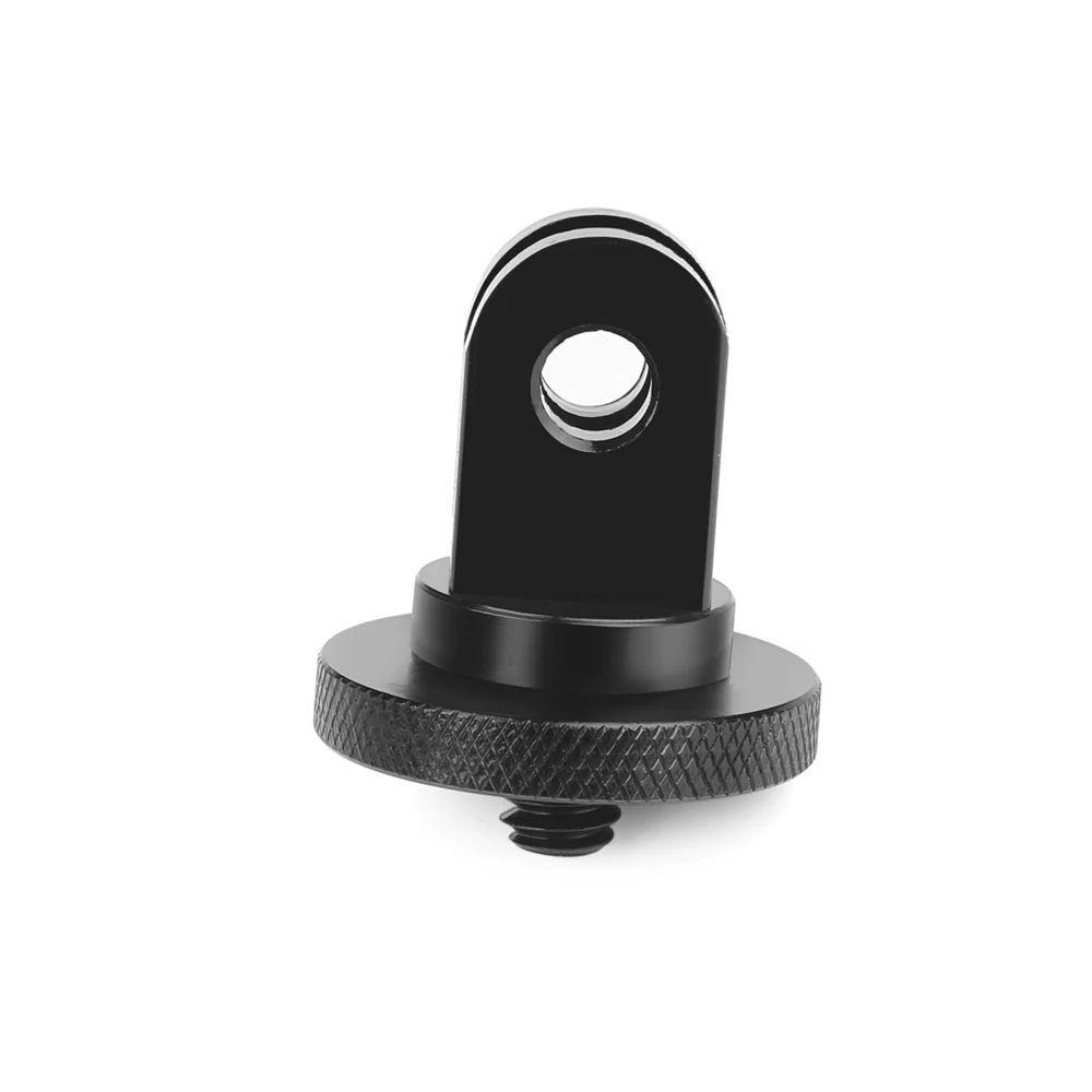 اطلاق النار 1/4 بوصة البسيطة ترايبود محول جبل ل GoPro بطل 7 6 5 أسود جلسة Sjcam Xiaomi يي 4 كيلو eken H9 الذهاب برو بطل اكسسوارات