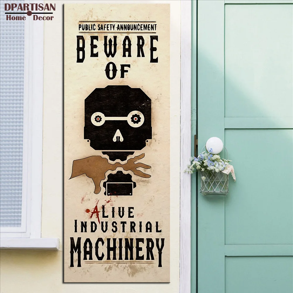 

DPARTISAN Dangerous Machine-1 Steampunk Art poster Print Wall Decor no frame wall pictures for home wall painting SP-44