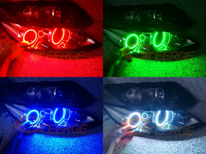 RGB led angel eyes Kia Sportage 2011 2012 2013 2014 2015(4)