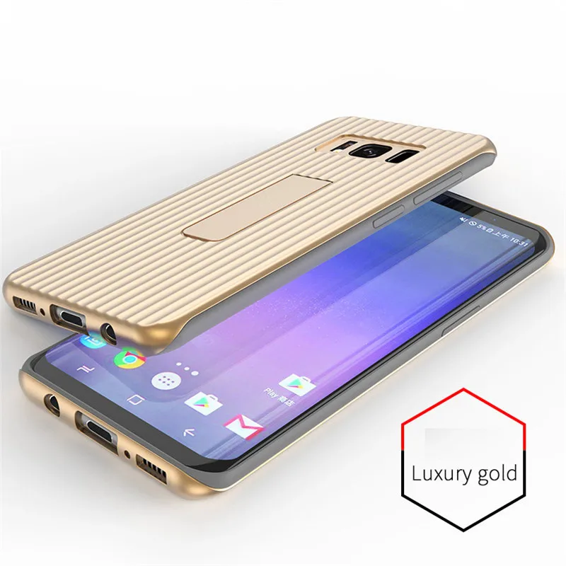 KINBOM для samsung Galaxy S7edge S8 S9 плюс половина крышка Жесткий Автомобильный держатель