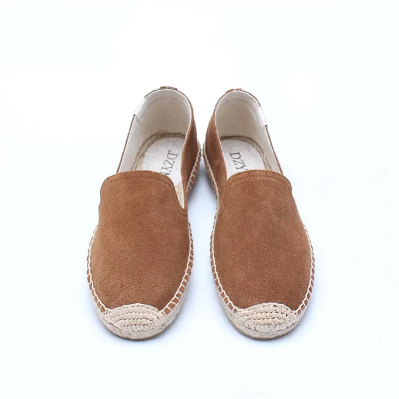 Женские замшевые лоферы на плоской подошве DZYM для отдыха весну лето 2019|women flats|zapatos