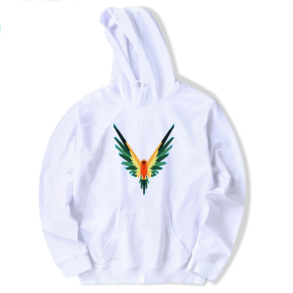 NEW Logan Paul Design Men/Women Pocket Hoodies 6Colour Maverick Wing Dream Spring Unisex Casual Sweatshirts Trendy Angel Pattern