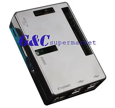 

Premium Black Case Boxes Raspberry Pi 2 B Case Cover Enclosure Box ABS V2