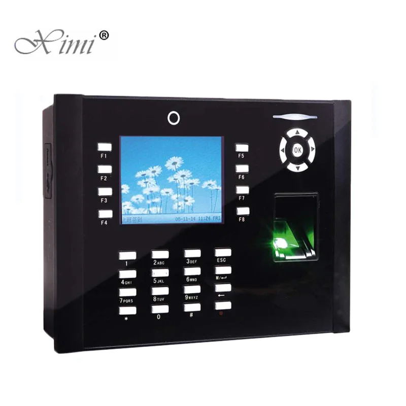 ZK iclock680 8000 пользовательская Емкость отпечатков пальцев и 125 кГц RFID карта времени