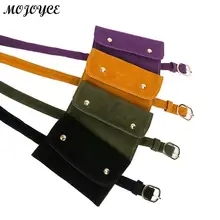 Стиль скраб Кожа Лоскут поясная сумка для женщин Фанни пакеты дамы повседневное плечо сумки через плечо для девочек нагрудный Чехол телефон Сумки