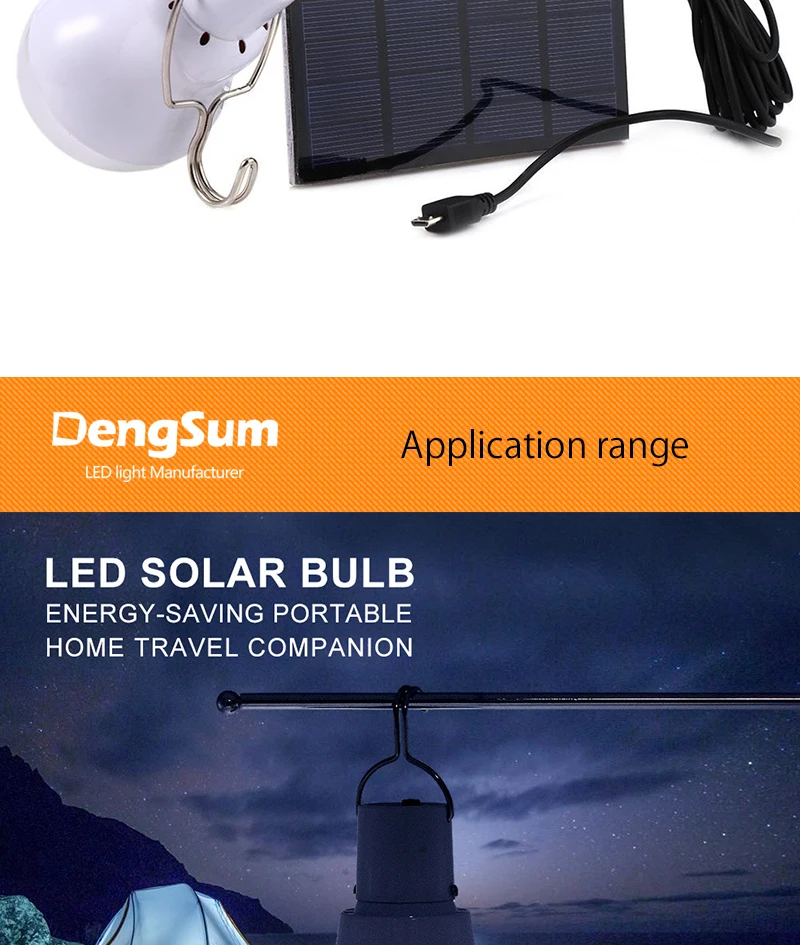 [DENGSUM] Полезный энергосберегающий S-1200 15 Вт 130лм портативный светодиодный ламповый светильник с зарядкой от солнечной энергии домашний уличный светильник ing