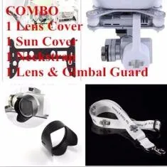 DJI Accessories COMBO Phantom 3 Accessories Camera Lens Cover + Sun Hood Cover + Remote Control Lanyard Neck Strap Belt Sling