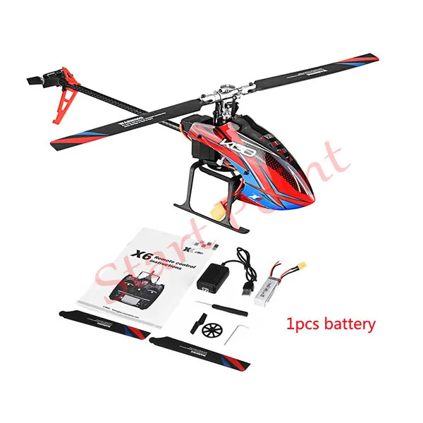 Wltoys XK K130-B 2.4G 6CH Brushless 3D 6G Flybarless BNF RC Helicopter Super Compatible For FUTABA S-FHSSRTF No Transmitter