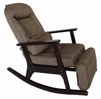 

Rocking Recliner Chaise For Elderly People Japanese Style Recliner Chair with Foot Stool Armrest Modern Large Recliner Lounge