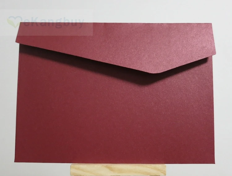 25 шт., 175x125 мм(6," x 4,8"), косой перламутровый цветной бумажный конверт, плотный конверт на свадьбу, деловое приглашение, конверт, Подарочный конверт