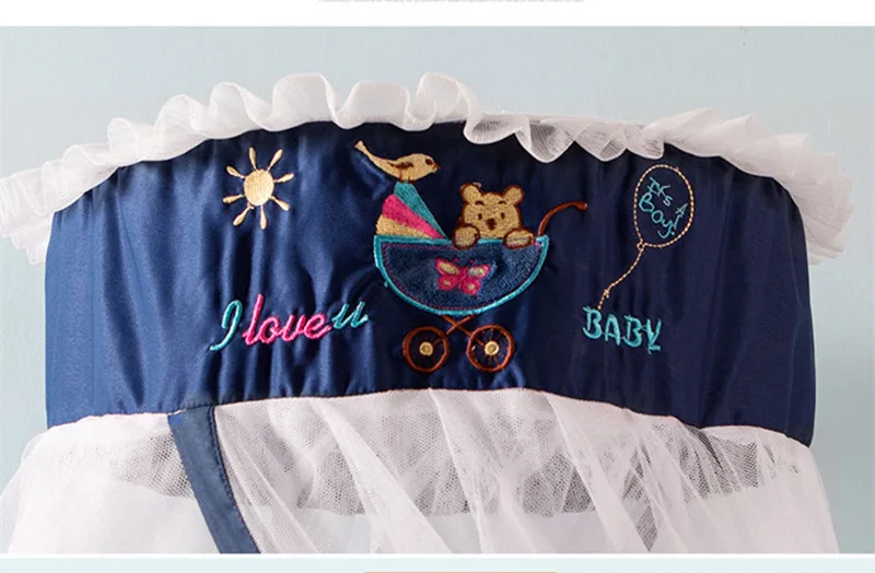 Мультяшные москитные сетки для детей, регулируемые дворцовые стильные детские сетки для детской кроватки, милые палатки для детского сада с кронштейном, cama infantil