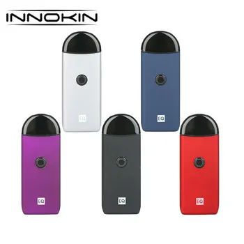 

New Innokin EQ Starter Kit 800mAh with 2ml Pod Cartridge Capacity & 0.5ohm Mesh Type MTL Coil & Anti-dust Top Cap Starter Kit