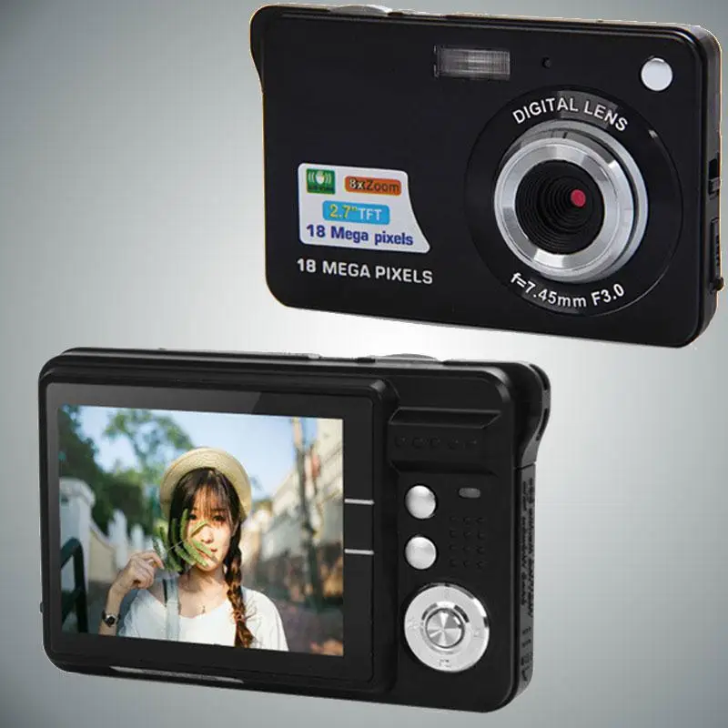 High Performance Digital Camera Digital Video Camcorder Photography Photo Selfie DC-K09 2.7 Inch 18 Million Pixels