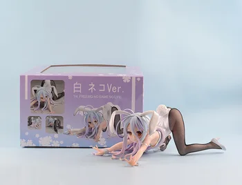 

Burma Tizi NO GAME NO LIFE GAME LIFE White 3 Generation Poker Action Toy Figures Japanese Anime Collectible Figurines