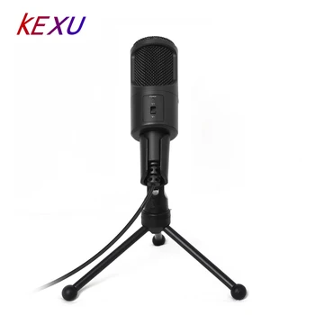 

KEXU computer recording microphone USB bracket microphone karaoke computer system game partner for PC Chatting Singing Karaoke