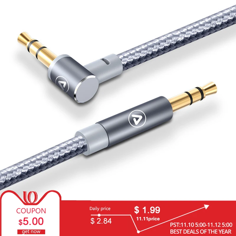 Audio Cable 3.5 mm Aux Cable Male to Male Gold Plug Car Aux Cord for iphone 7 Samsung for speaker Audio Line auxiliary cable