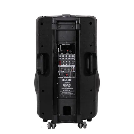 Fidek FPX 151BT профессиональный аудио мобильный динамик на колесиках с аккумулятором