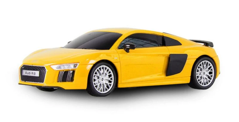 1:18 2,4G Audi R8 V10 GT высокоскоростная Радиоуправляемая машина, игрушка, высокая моделирования, устойчивая к падению, детская машина