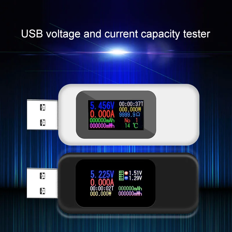Newest 4-30V USB Tester Charger Power Battery Capacity Tester Voltage Current Meter