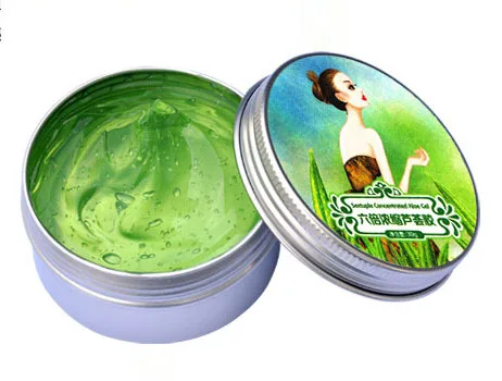 

2pcs Sextuple Concentrated Aloe Vera Cream face Gel Oil Control Remove Acne Mark Scar Moisturizing Repairing Sunburn Skin care