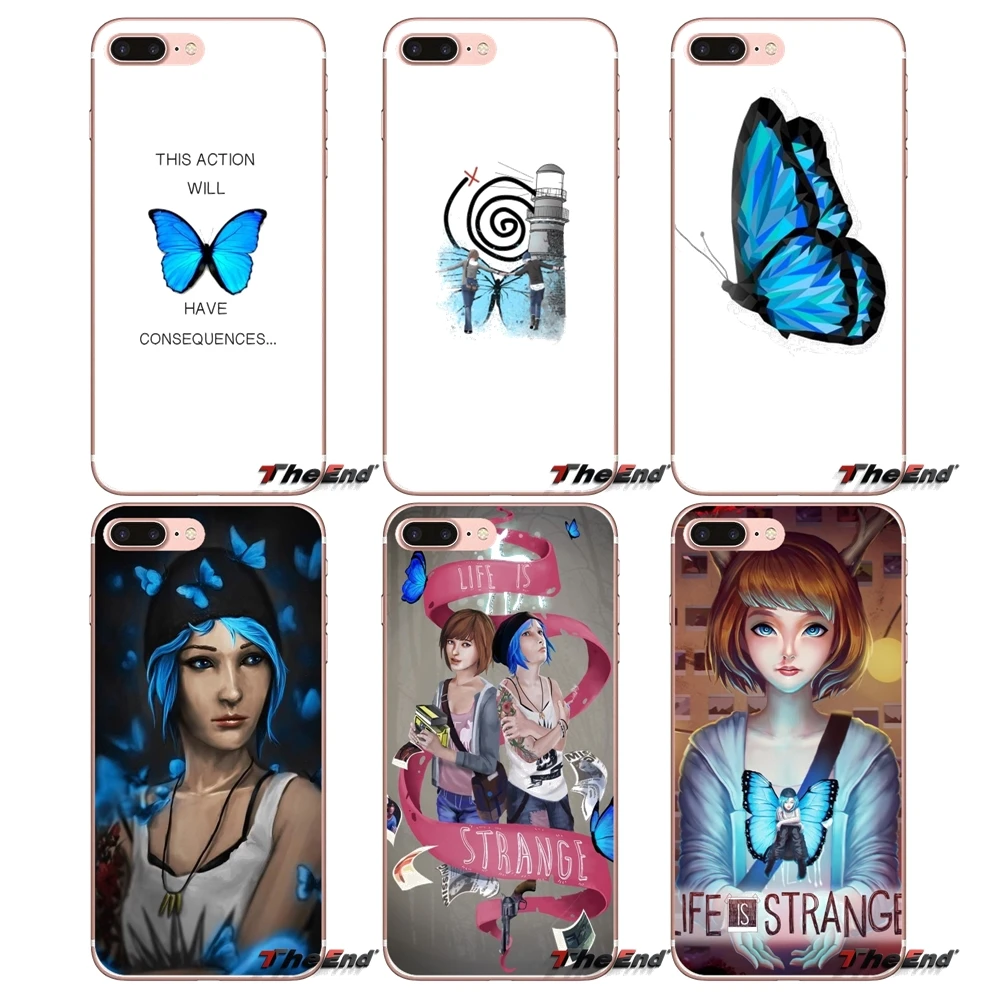 

Silicone Shell Case For Huawei G7 G8 P7 P8 P9 Lite Honor 4C 5X 5C 6X Mate 7 8 9 Y3 Y5 Y6 II 2 Pro 2017 Life Is Strange butterfly