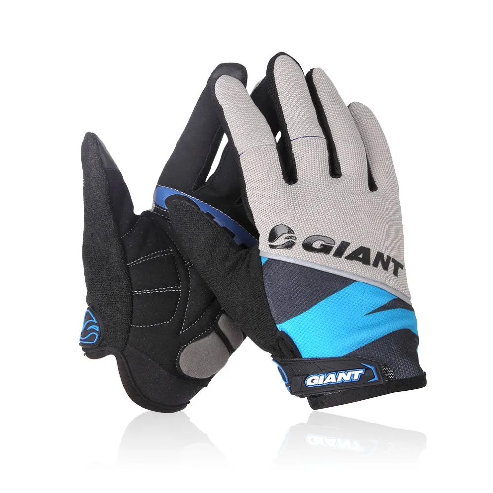Online Guantes de ciclismo gigantes con dedos para hombres y mujeres bicicleta de montaña larga con permeabilidad al aire, resistencia al desgaste y absorción de golpes