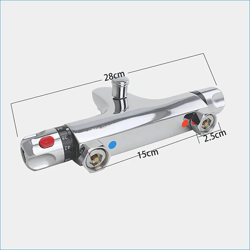 

brass solar thermostatic shower taps,all copper concealed shower mixer valve,bath faucet,Free Shipping J14660