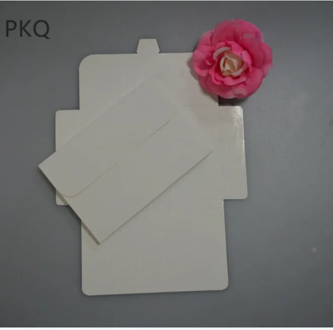 5pcs/lot Retro Blank Mini Paper Envelopes Wedding Party Invitation Greeting Card Gift 350gsm Thick Card Envelope 15.5*10.7*0.9cm