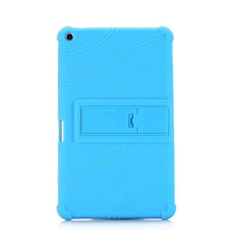 Ультратонкий Мягкий силиконовый чехол для huawei MediaPad T3 8,0 KOB-L09 KOB-W09, чехол для планшета Honor Play Pad 2, чехол+ подарки - Цвет: blue