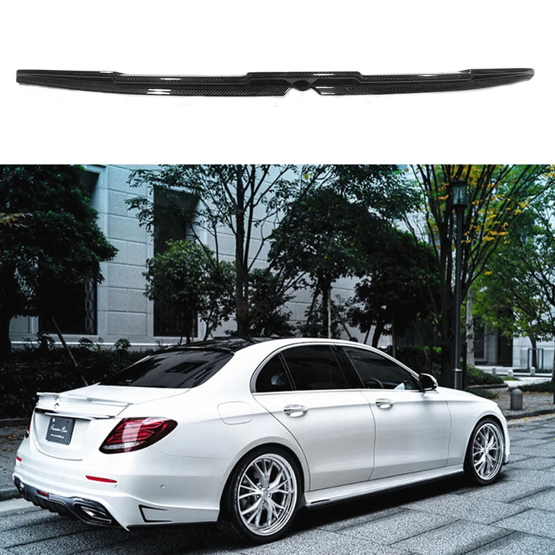 Задний спойлер из углеродного волокна заднее крыло для Mercedes E класса W213 2016