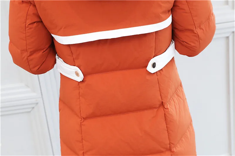 Perfect New Winter down jacket women Lengthen parka Fox big fur collar Hooded coat female Plus size Thicken high quality down coats 2199 29