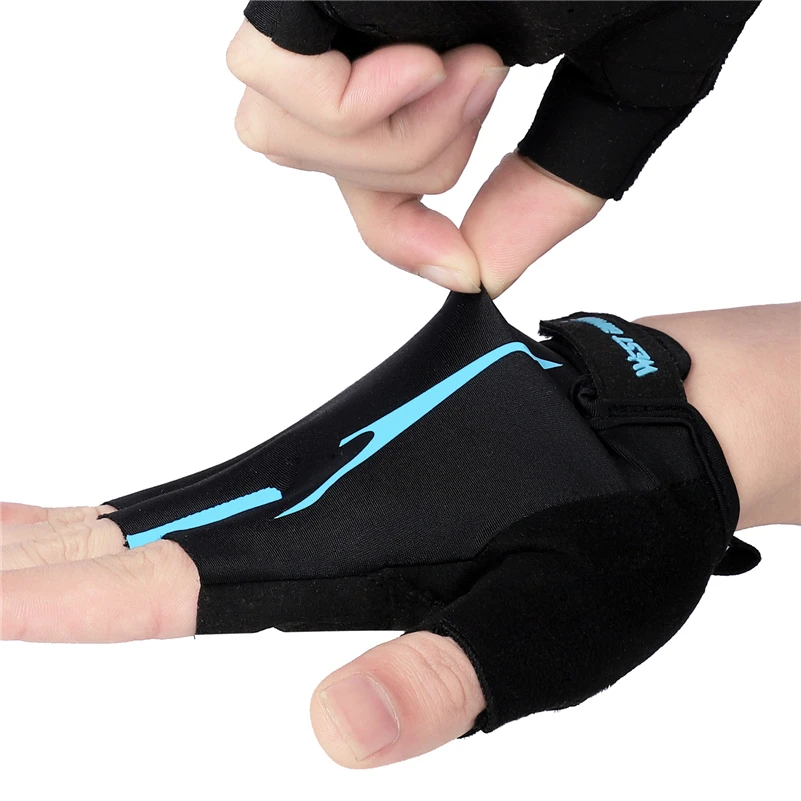 WEST BIKING Cycling Gloves Half Finger GEL Sports Gloves Shockproof Anti-slip Guantes Ciclismo Men Woman Summer Bicycle Gloves