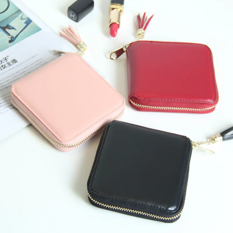 2017 Korean Cute PU Leather Mini Wallet Women Small Clutch