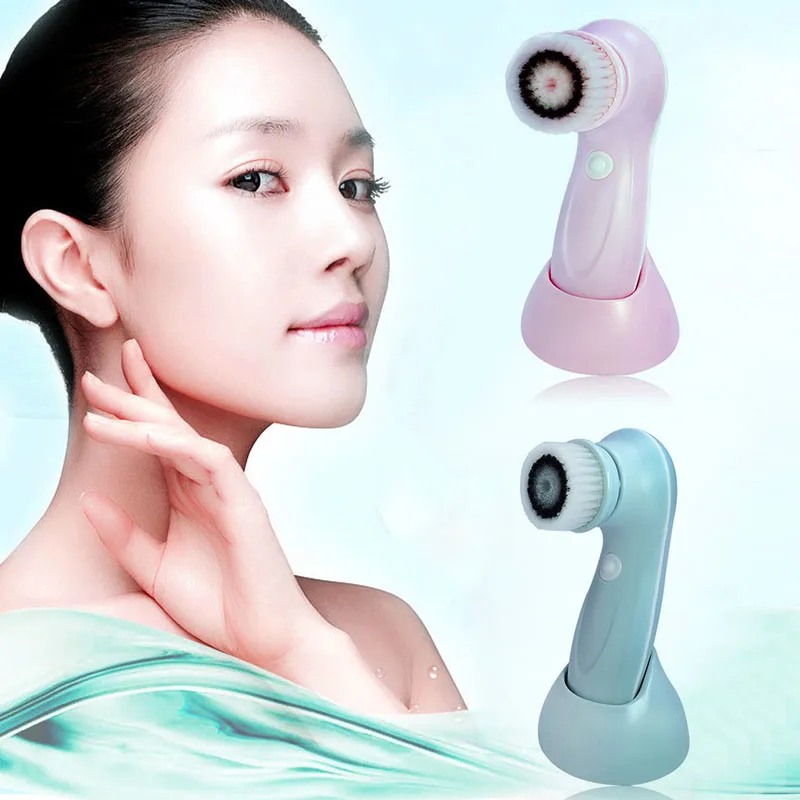 3 in 1 Multifunction Electric Facial Cleansing Face Brush Spa Massage