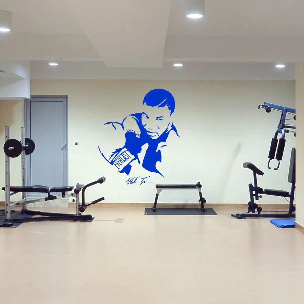 3d Poster MIKE TYSON BOXER Vinyl Wall Stickers Removable Gym Wall 3d Poster MIKE TYSON BOXER Vinyl Wall Stickers Removable Gym Wall