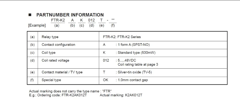 FT K2AK012T FTR-K2AK012T 12V 12VDC 16A 250VAC 30VDC 4pin новое оригинальное реле