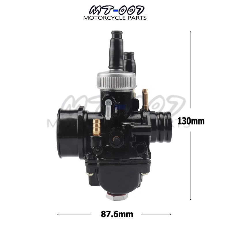 Черный гоночный мотоциклетный Карбюратор Carb 17 мм 19 21 Реплика Dellorto для PHBG Yamaha KTM Puch