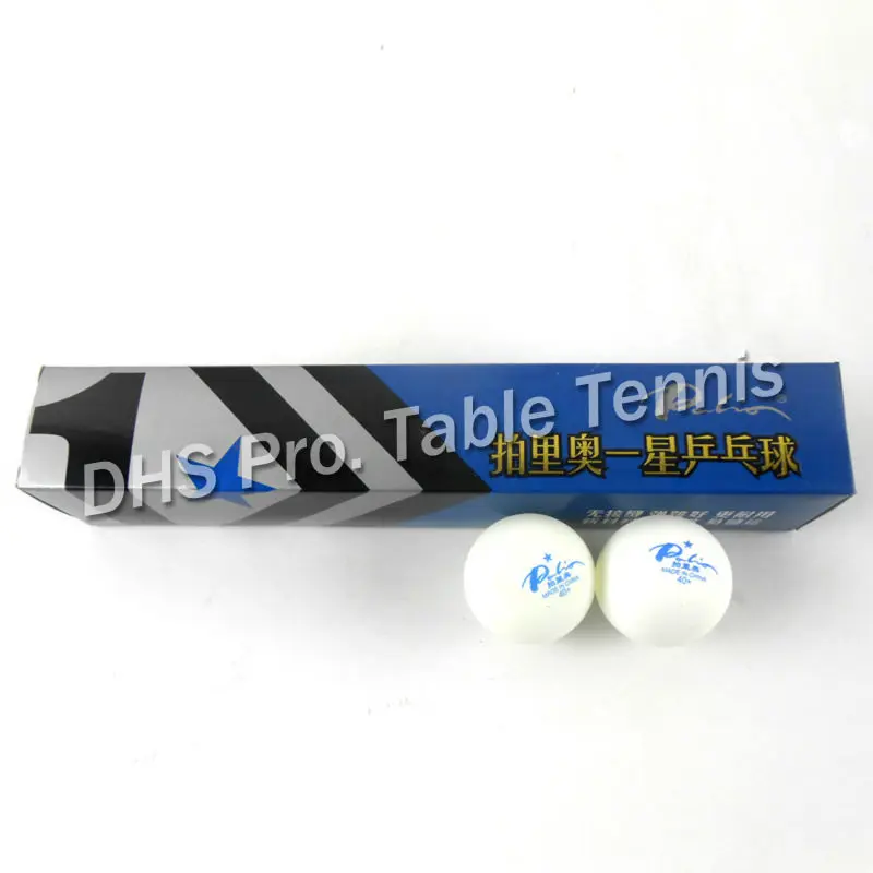 

6x Palio 1 Star 1-Star 40+ New Materials White Table Tennis Balls for Ping Pong