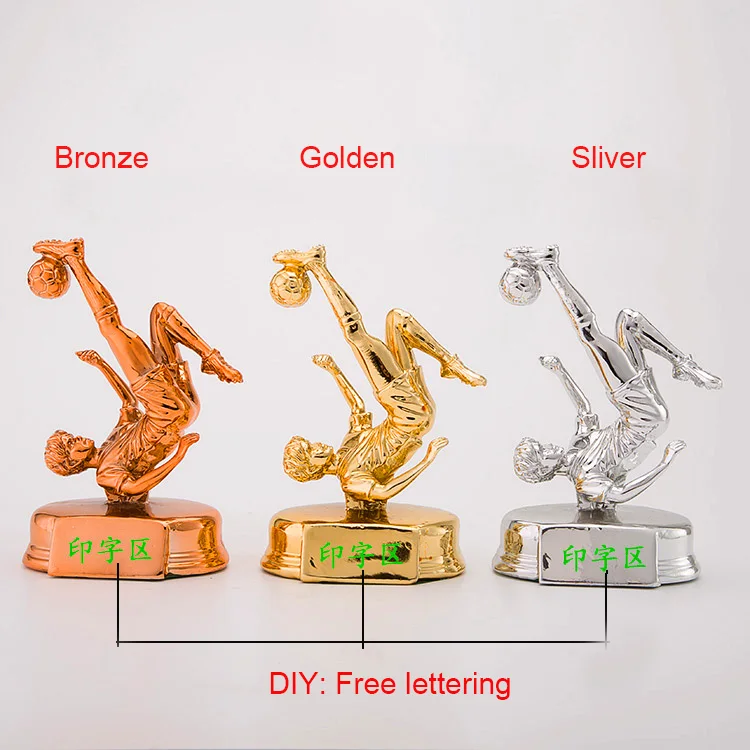 

The Best Shooter Award Golden Trophy Cup The Best Styling Trophy Football Soccer Souvenirs Award for Soccer Match Football Barb