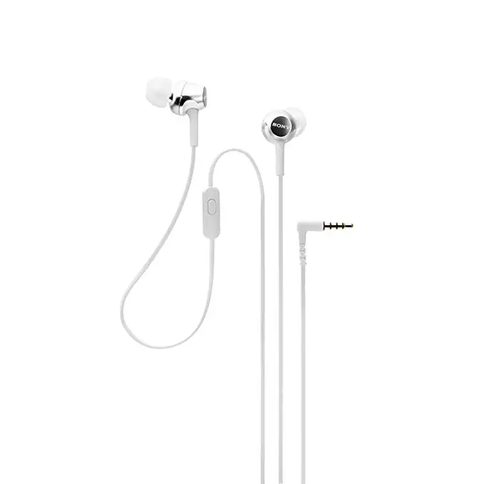 SONY официальный авторизованный MDR-EX155AP наушники-вкладыши Светильник Цвет наушники 3,5 мм