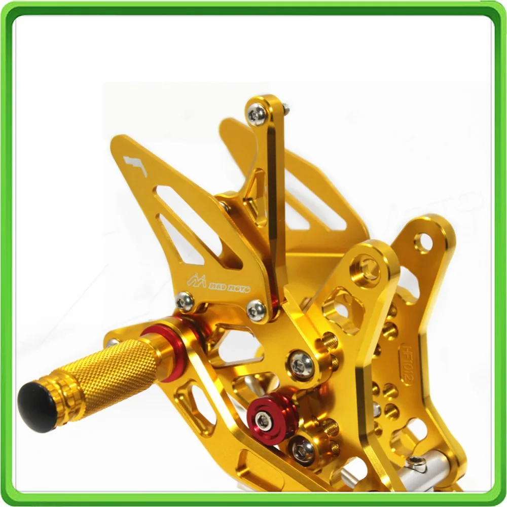 CNC Adjustable Rear Sets Rearset Footrest Foot Rest Pegs for Suzuki SV650 SV650S 2016 2017 2018 (42)