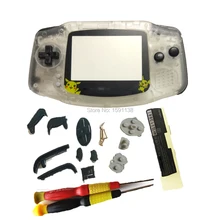 Рождество подарки для детей transprent Цвет чехол для gameboyadvance Ручной игровой консоли В виде ракушки чехол с cleffa объектив DIY клавиатура
